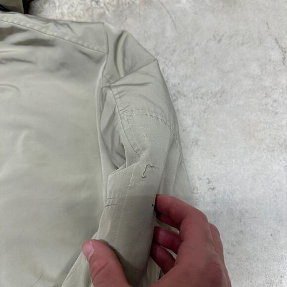 London Fog Heritage Jacket Womens Medium Gray Long Sleeves Front‎ Pockets Hooded - Picture 11 of 11